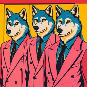 ALBUM COVERS ANTHROPOMORPHIC  ALL SILOS ANIMAL KINGDOM 246018